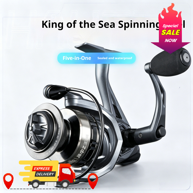 Surf Reel - Sea Spinning Reel 5-Layer Seawater Proof