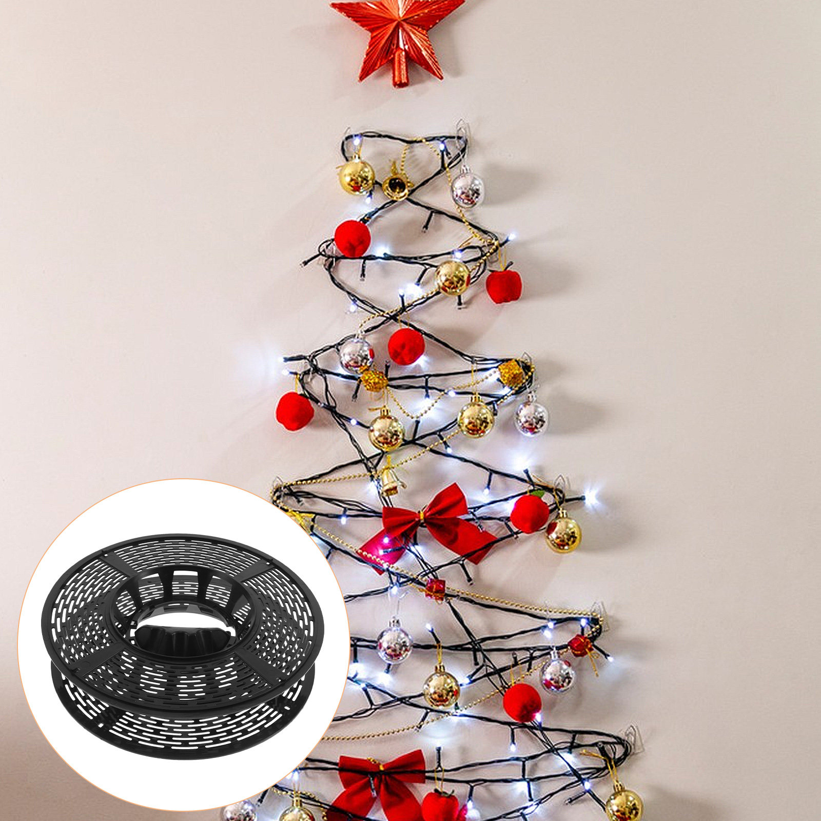 Reel Handle - Holiday Light Storage Reel Compact Light