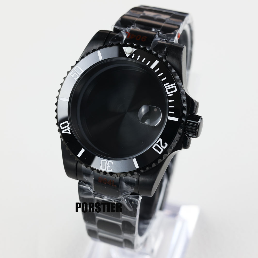 40mm Black pvd watch case sapp - Reel Case のレビューと価格