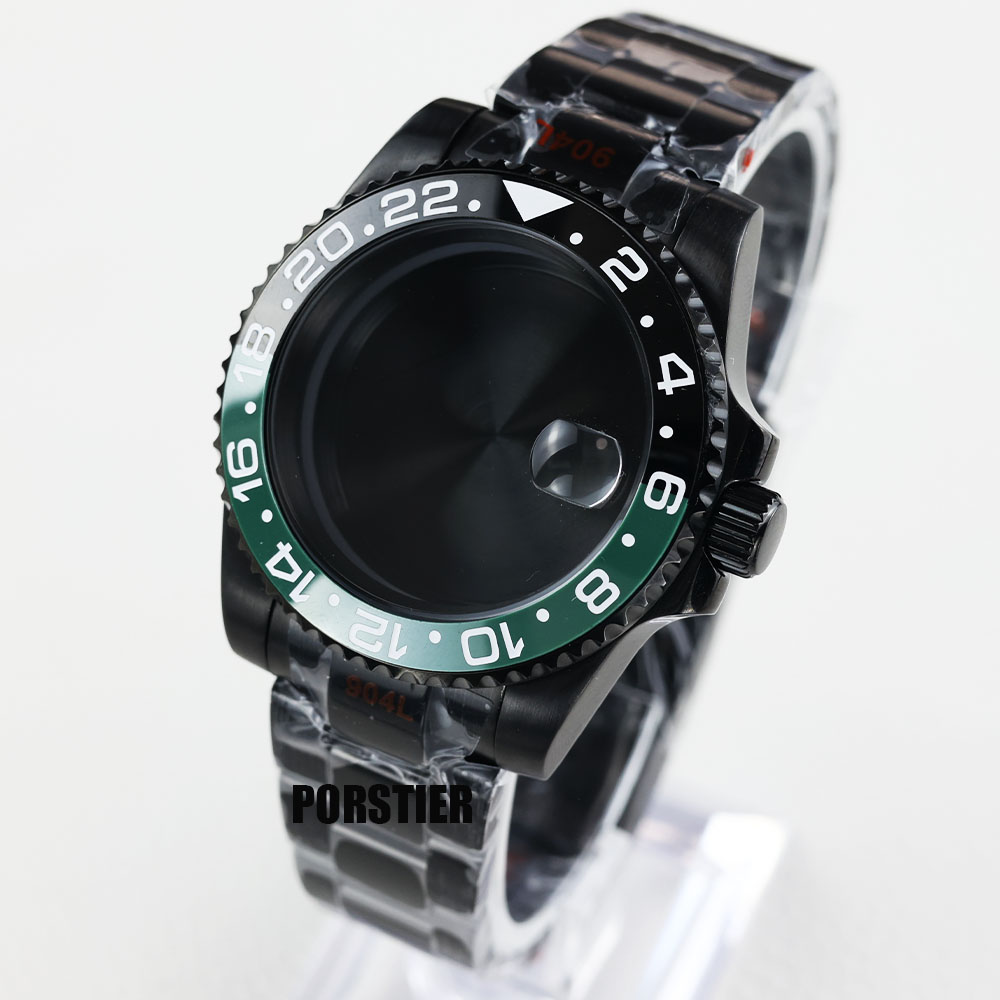 40mm Black pvd watch case sapp - Reel Case のレビューと価格
