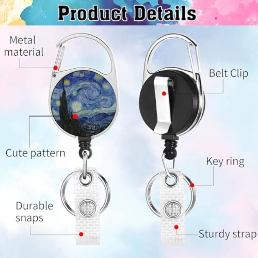 2 Pack ID Badge Holder with Re - Reel Oil のレビューと価格