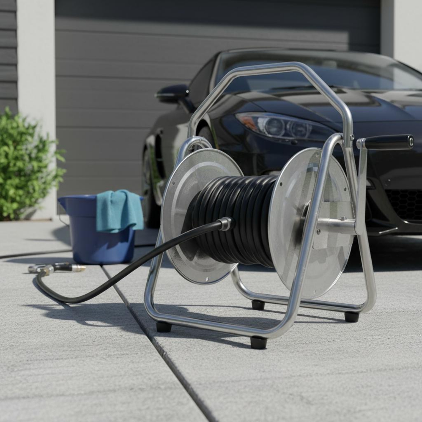 Metal Hose Reel Heavy Duty Gar - Conventional Reel のレビューと価格