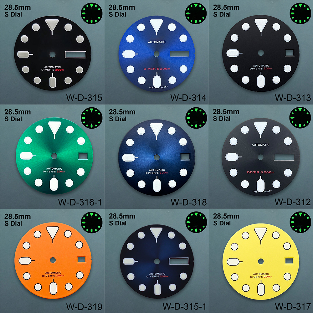 28.5mm S Logo Dial Fit NH35/NH - Reel Case のレビューと価格