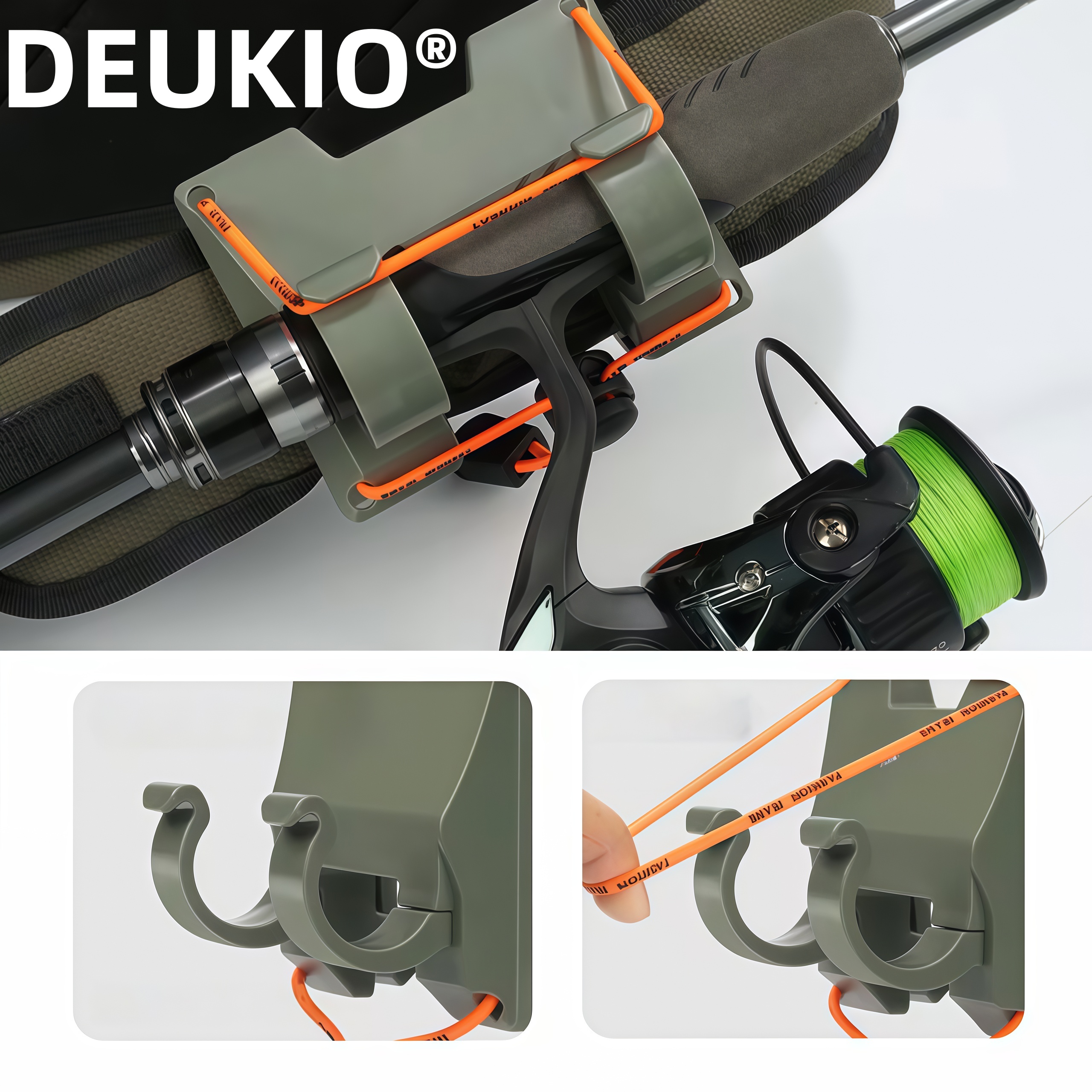 DEUKIO Outdoor Belt Clip Rod H - Spinning Reel のレビューと価格