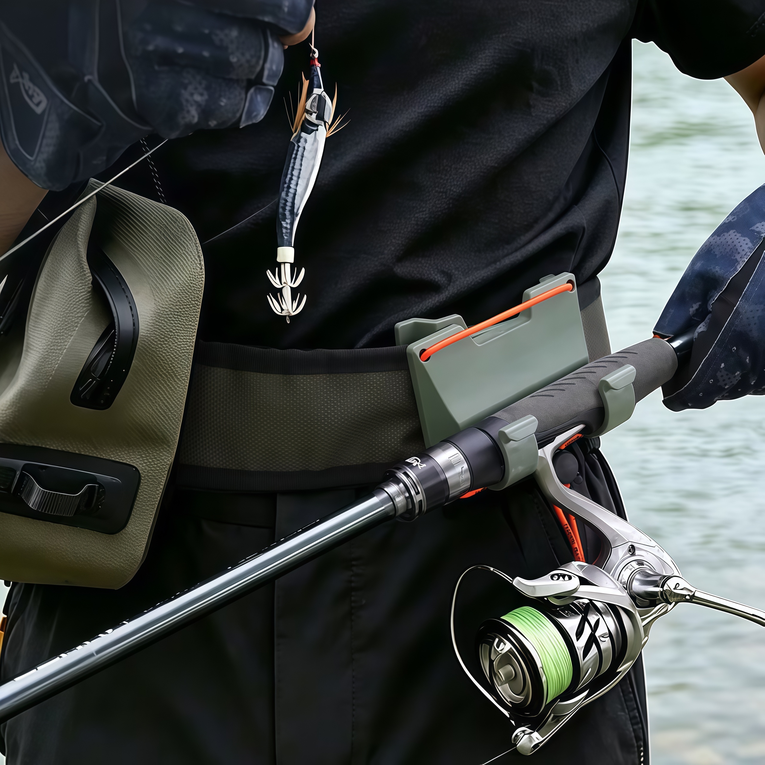 DEUKIO Outdoor Belt Clip Rod H - Spinning Reel のレビューと価格