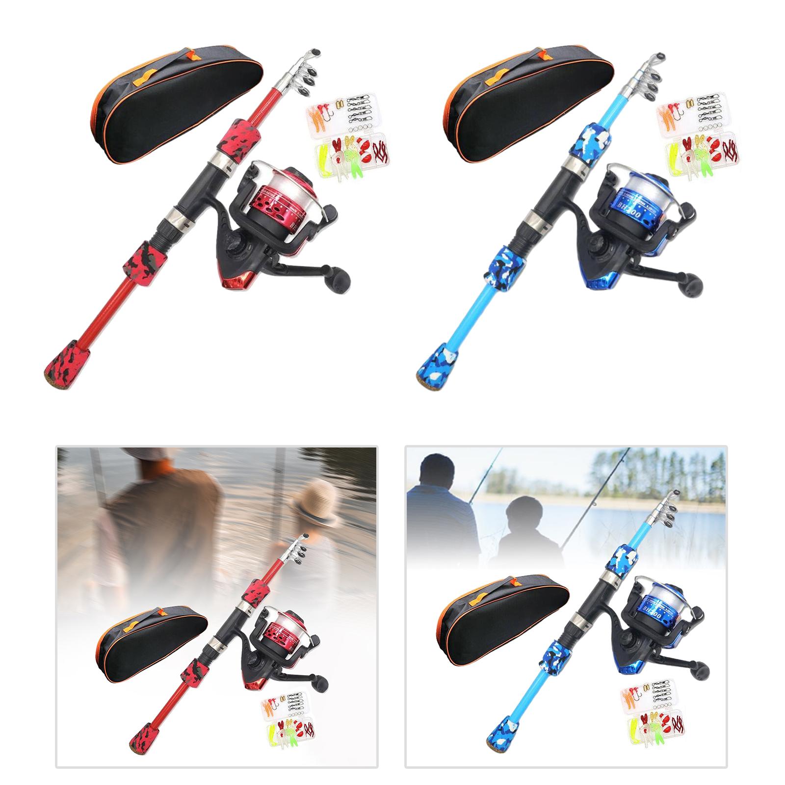 Kids Fishing Rod Set EVA Handl - Reel Bag のレビューと価格
