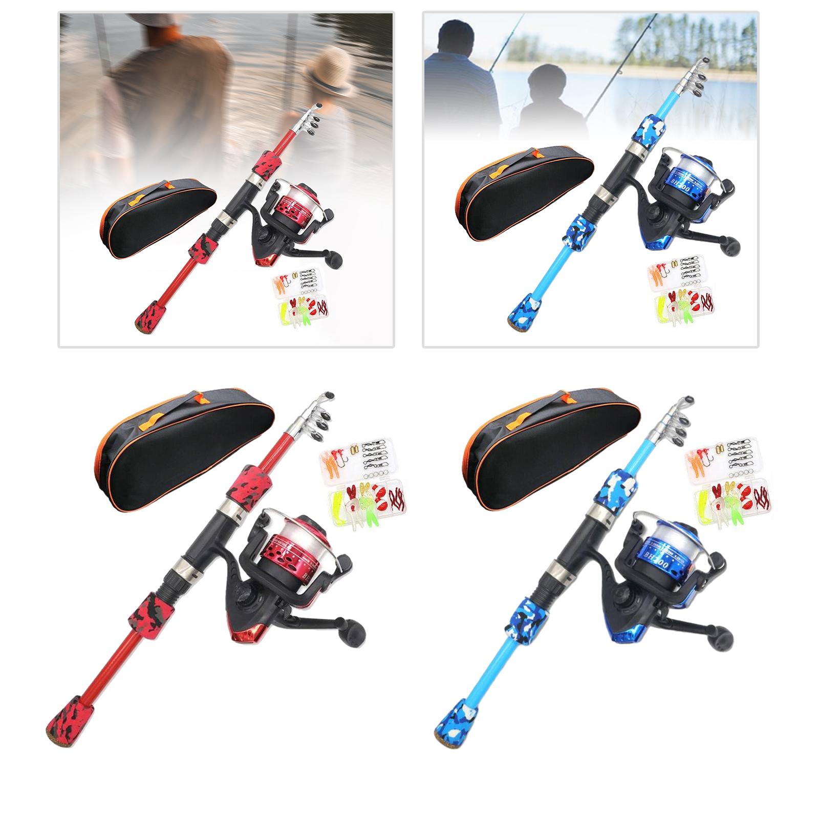 Kids Fishing Rod Set EVA Handl - Reel Bag のレビューと価格