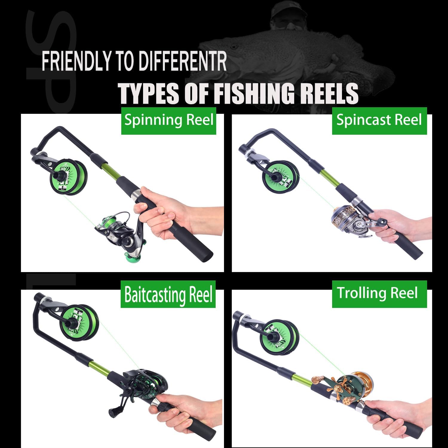 Fishing Line Spooler, Adjustab - Baitcasting Reel のレビューと価格