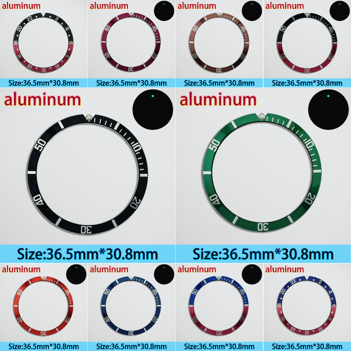 Aluminium Bezel 36.5mm*30.8mm  - Reel Case のレビューと価格