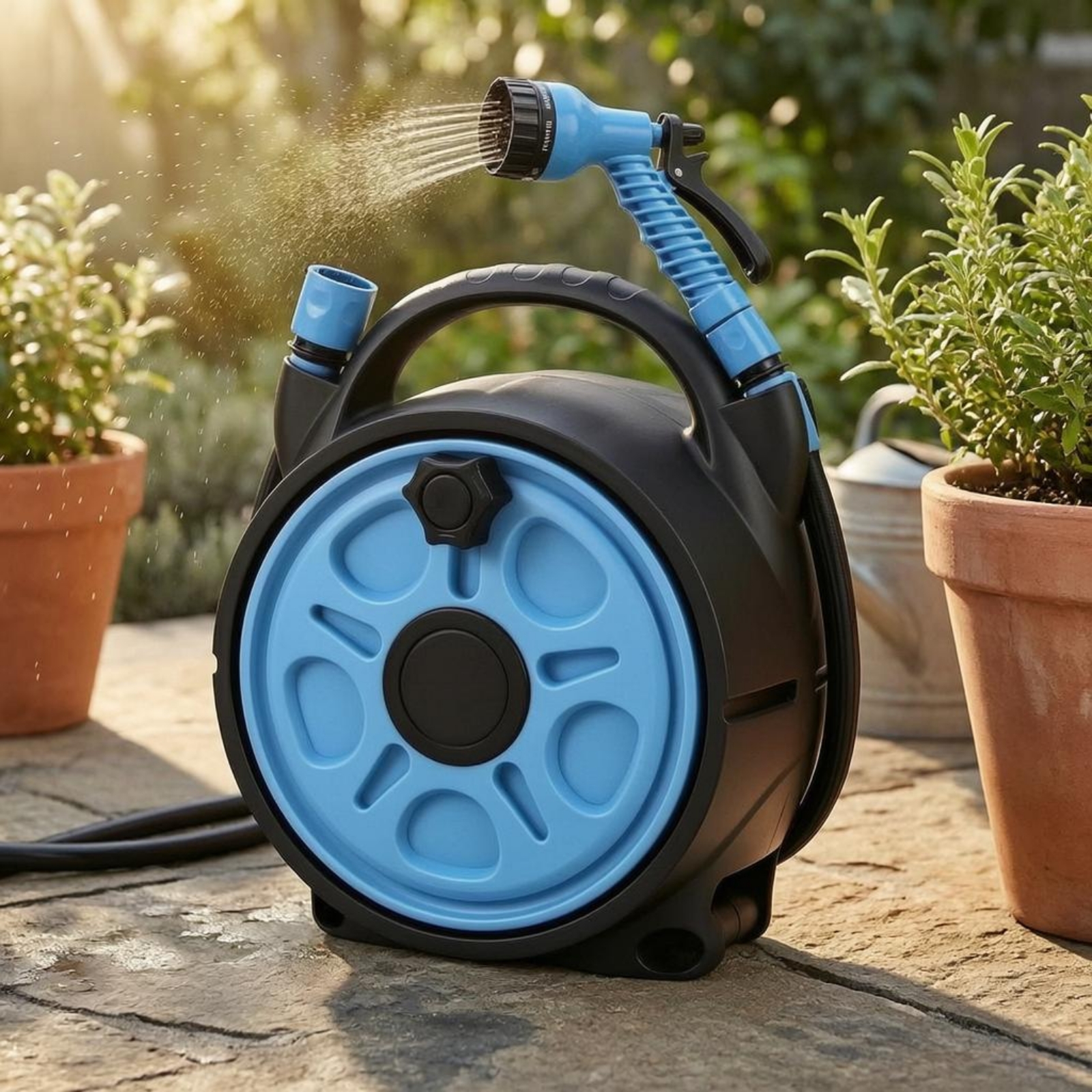 Hose Reel Sprayer Portable Car - Reel Handle のレビューと価格