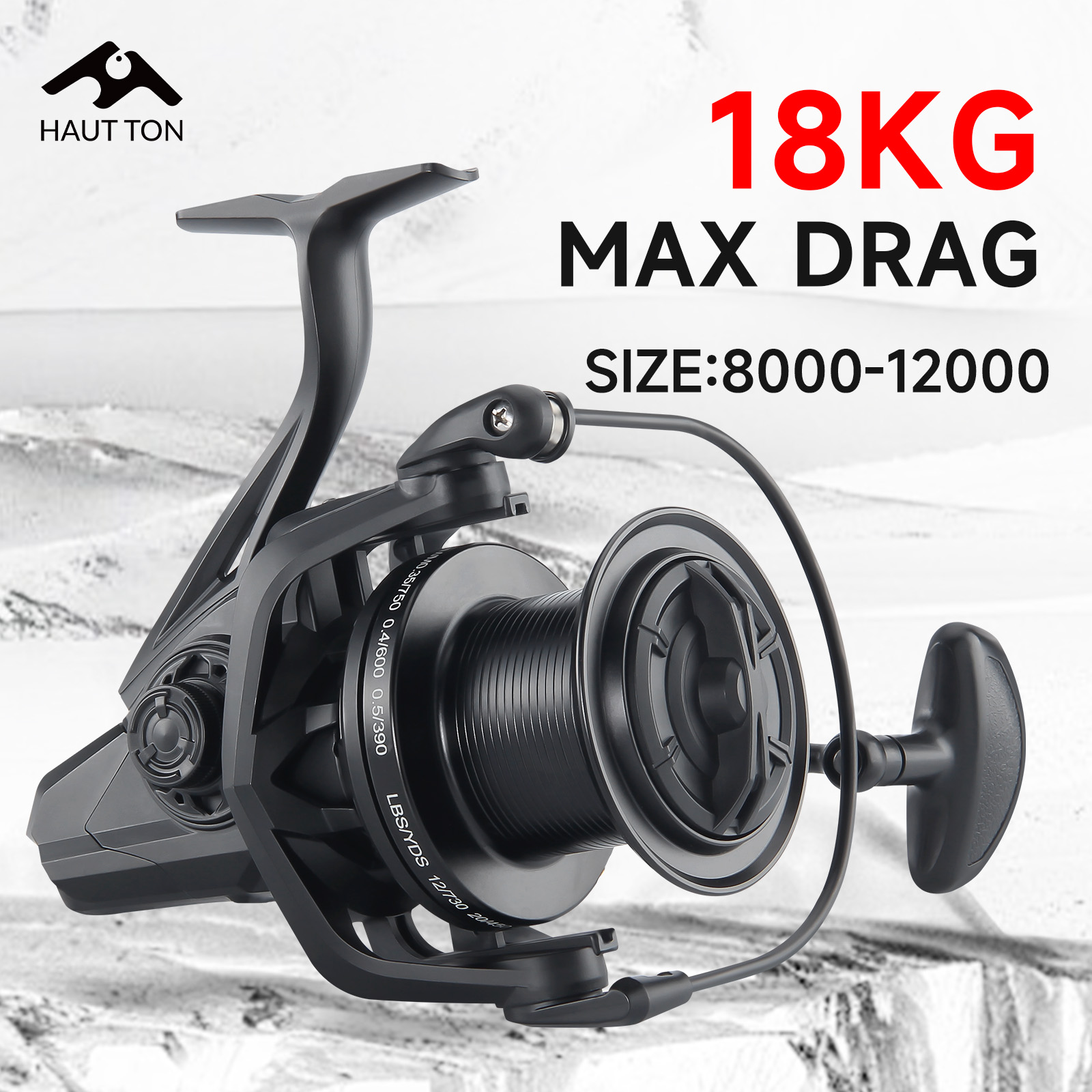 HAUT TON BLACK 12000/14000 Sur - Surf Reel のレビューと価格